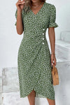 Charlene | Fresh Bloom V-Neck Dress