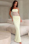Francesca | Women's Long Dress with Lace Detail and Classic Design