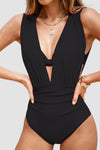Seraphina | Women's Tummy Control V-Neck Swimsuit