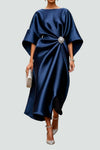 Perrine | Women's Long Dress with Flowy Design and Adjustable Straps