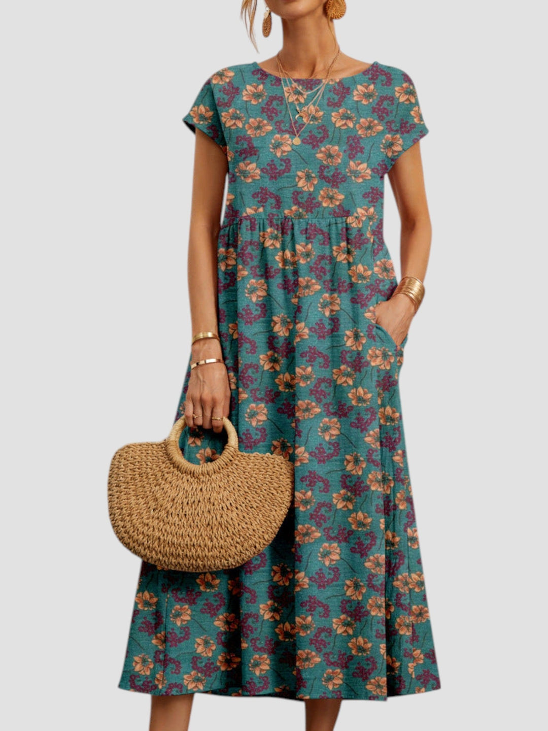 Lynn | Vintage Maxi Dress