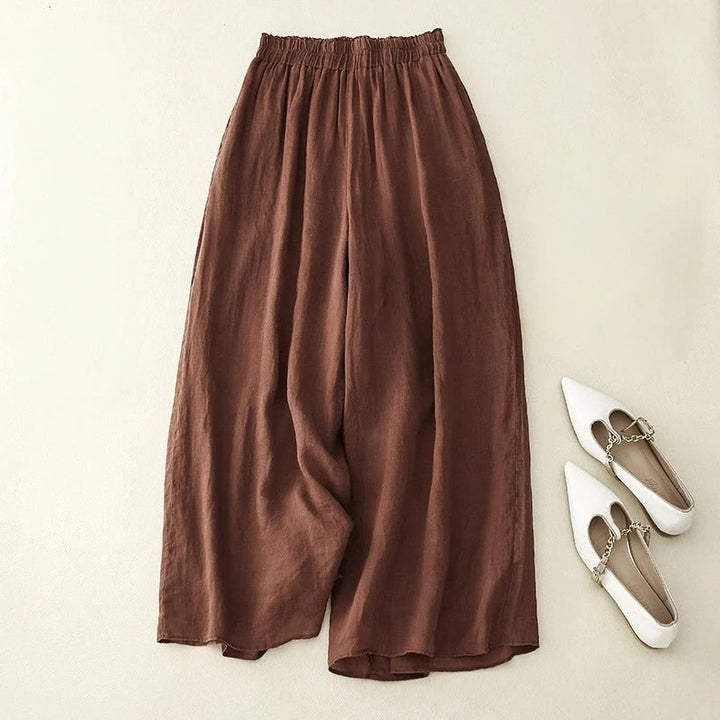 Tessa | Loose Waistband Trousers with Relaxed Fit and Versatile Style