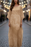 Aura | Women's Chiffon Kaftan Maxi Dress Batwing Sleeve Formal