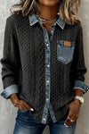 Teagan | Long-Sleeve Shirt with Button Closure