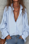 Avery | Women's Loose Fit Long Sleeve Blouse
