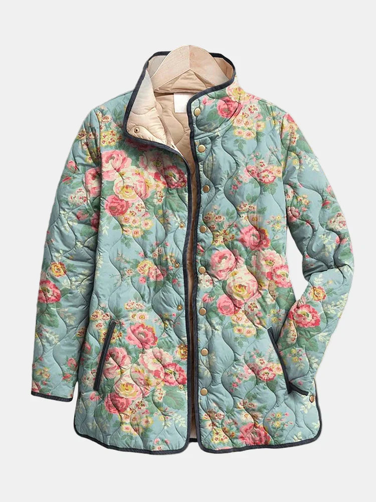 Eliza | Floral Quilted Jacket