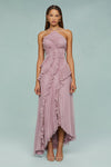 Elexia | Women's Halter Dress with Adjustable Neckline and Flowing Skirt