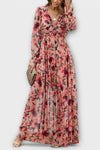 Wilma | Floral V-Neck Maxi Dress