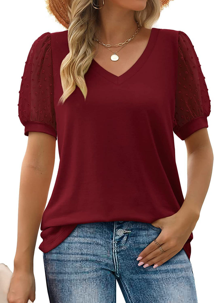 Maribel | V-Neck Top with Versatile Style and Soft Fabric
