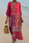 Willow | Women's Boho Maxi Dress with Loose Fit and Flowing Design