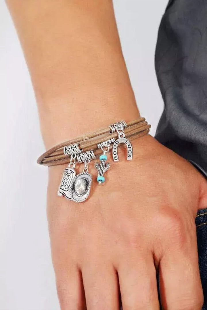 Sereno | Multi-Layer Good Luck Cactus Bracelet