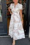 Felicity | Classic Toile Maxi Dress