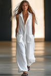 Emily | Women's Casual Retro Sleeveless Jumpsuit