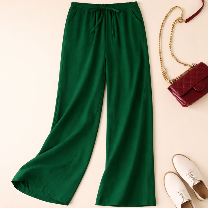 Eloise | Drawstring Trousers with Relaxed Fit and Versatile Style