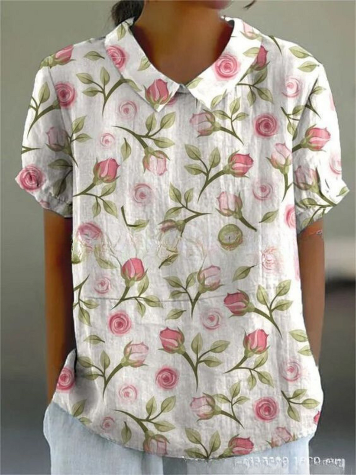 Sienna | Floral Shirt – warm, fashionable, and memorable