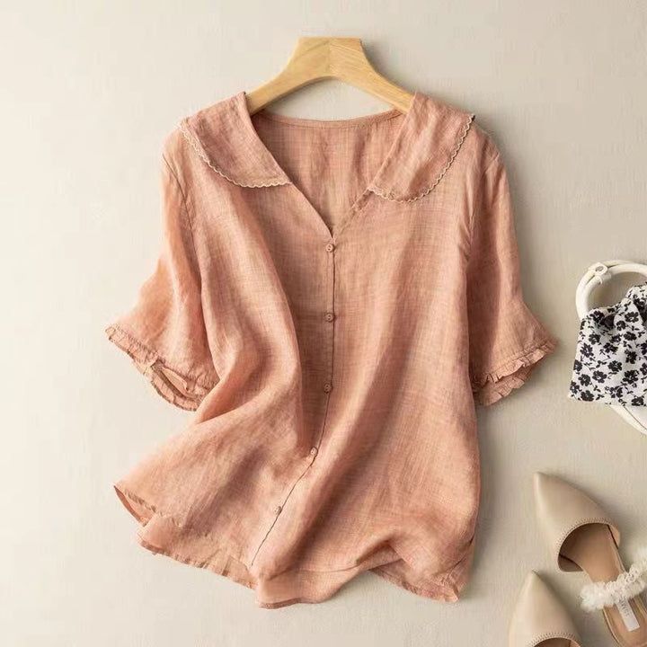 Evelina | Blouse — graceful, romantic, slightly unique