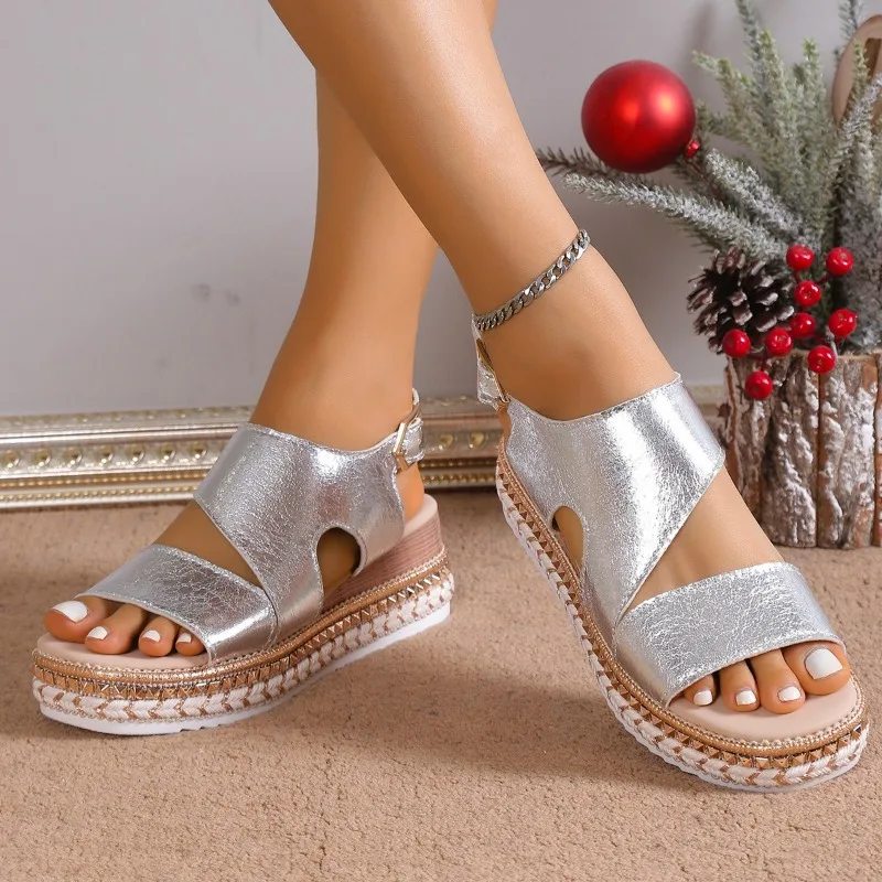 Karen | Glamour Platform Sandals