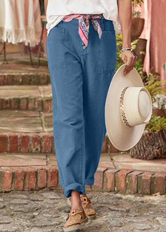 Marcella | Relaxed Trousers with Wide Leg and Adjustable Waist
