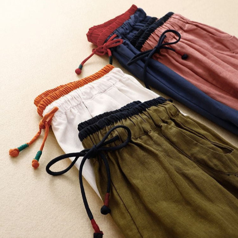 Marisol | Summer Trousers with Relaxed Fit and Lightweight Fabric