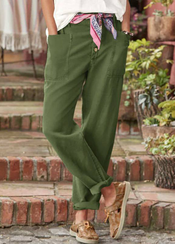 Marcella | Relaxed Trousers with Wide Leg and Adjustable Waist