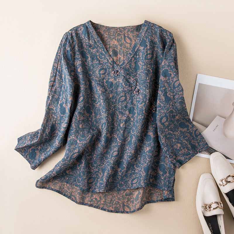 Leilani | Button Front Shirt with Relaxed Fit and Versatile Style