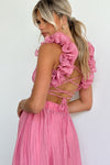 Valerose | Women's Summer Wedding Guest Dress with Elegant Design and Flowing Fabric