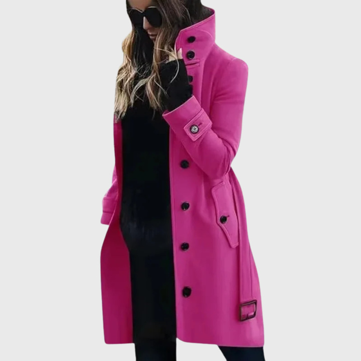 Aimee | Long Water-Repellent Trench Coat