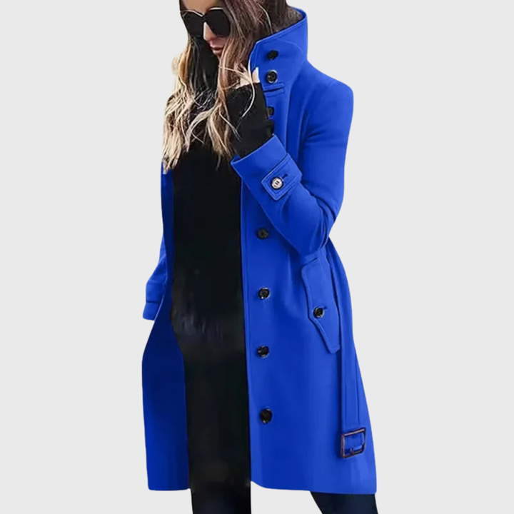 Aimee | Long Water-Repellent Trench Coat