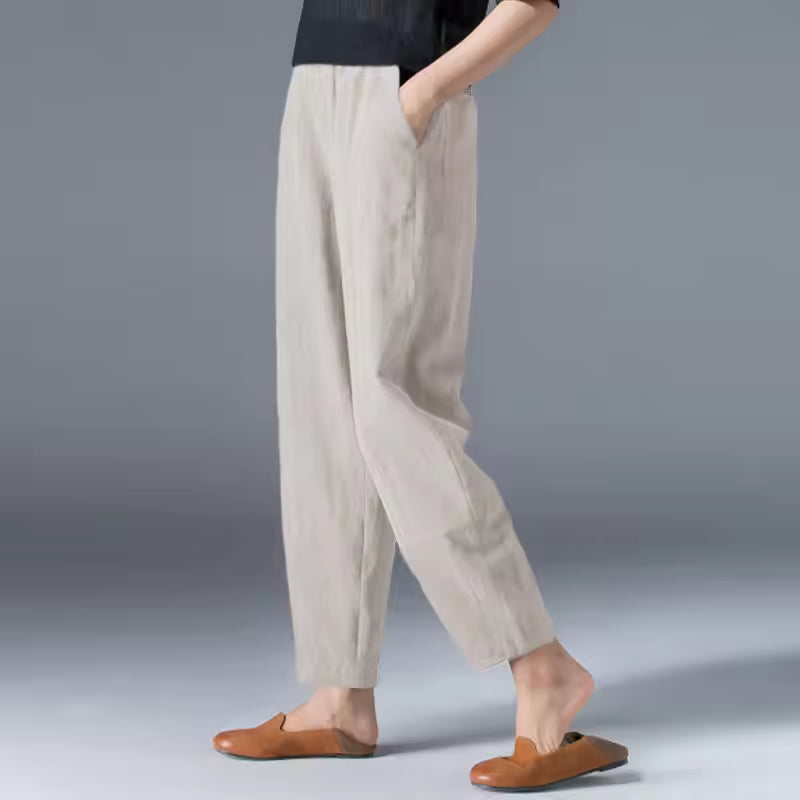Maren | Summer Trousers with Lightweight Fabric and Breathable Design