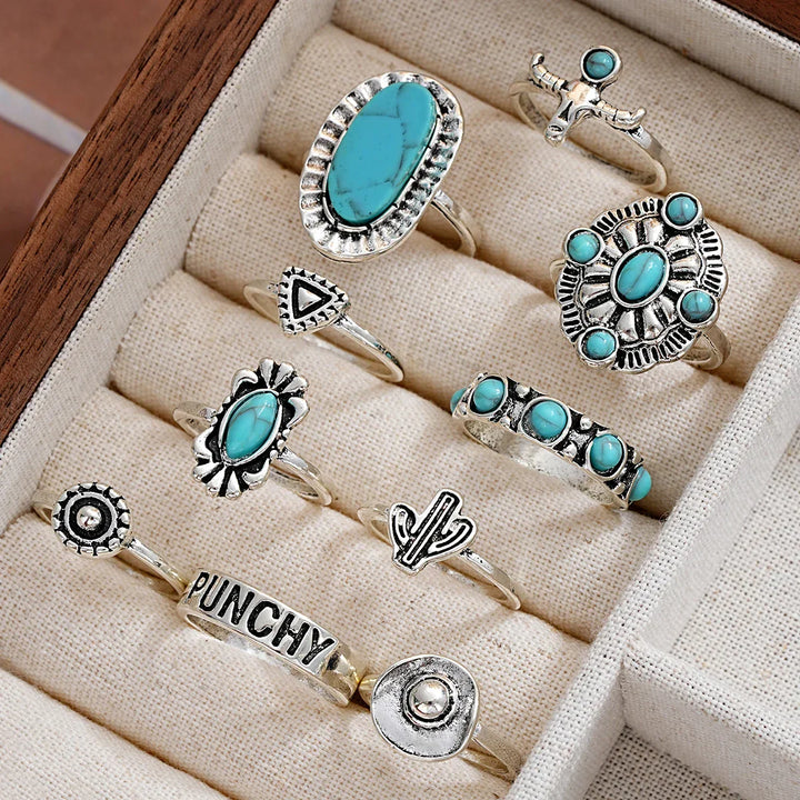 Dakota | 10-Piece Western-Inspired Ring Collection