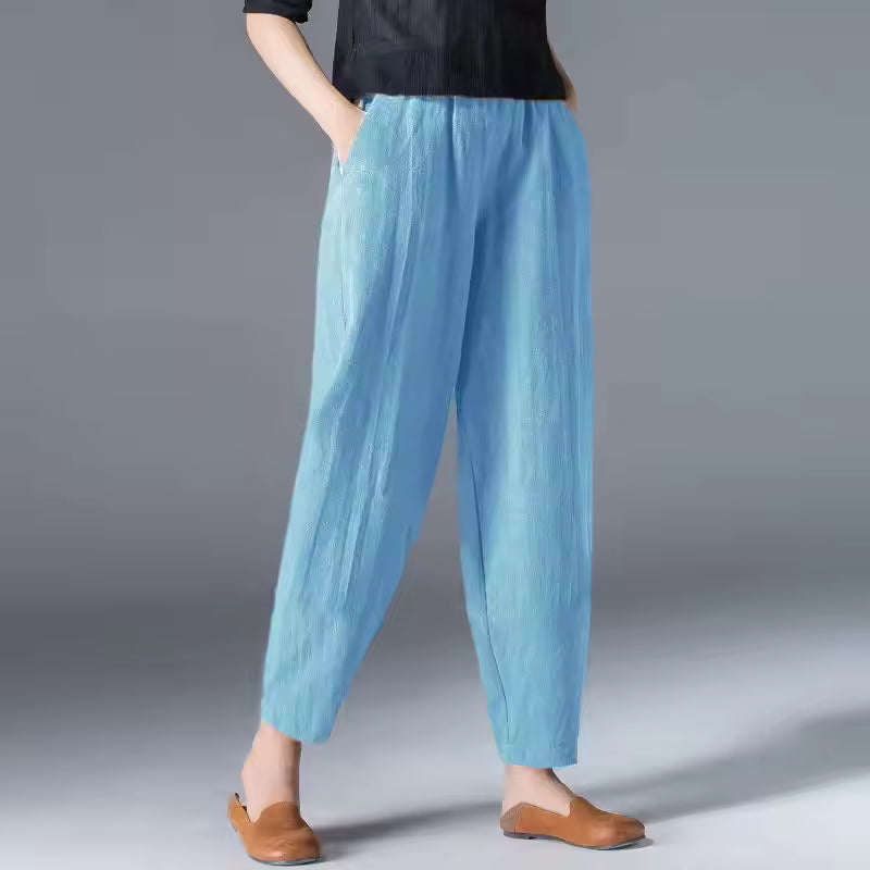 Maren | Summer Trousers with Lightweight Fabric and Breathable Design