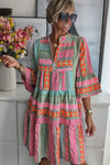 Violet | Women's Spring Dress with Flowy Design and Soft Fabric