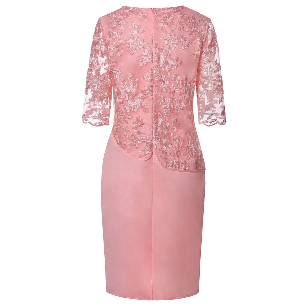 Frances | Short Sleeve Midi Dress