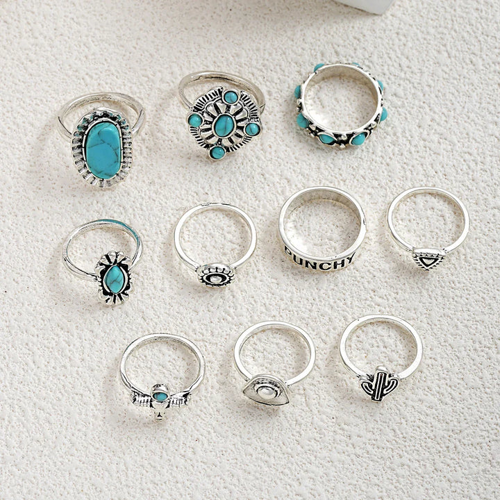 Dakota | 10-Piece Western-Inspired Ring Collection