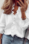 Enola | Feminine Blouse with Playful Ruffles