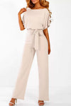 Rosalie | Women's Wide-Leg Jumpsuit with Belted Waist and Versatile Style