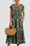 Kira | Women's Vintage Maxi Dress with Flowy Design and Sleeveless Style