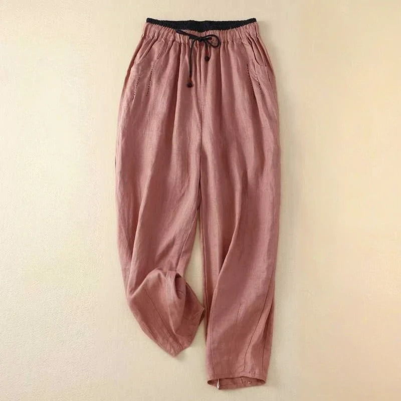 Marisol | Summer Trousers with Relaxed Fit and Lightweight Fabric