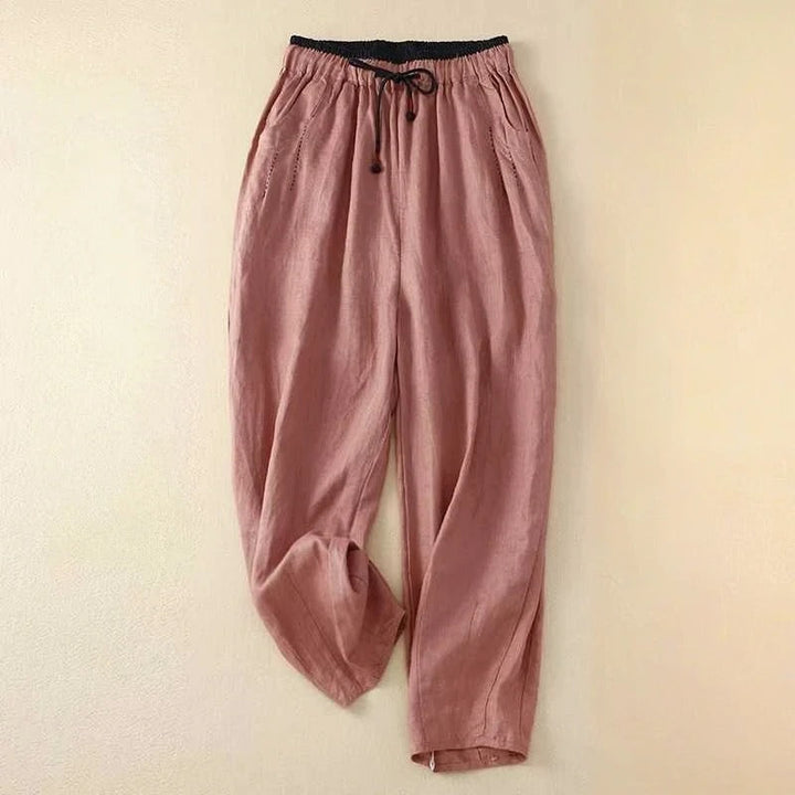 Marisol | Summer Trousers with Relaxed Fit and Lightweight Fabric