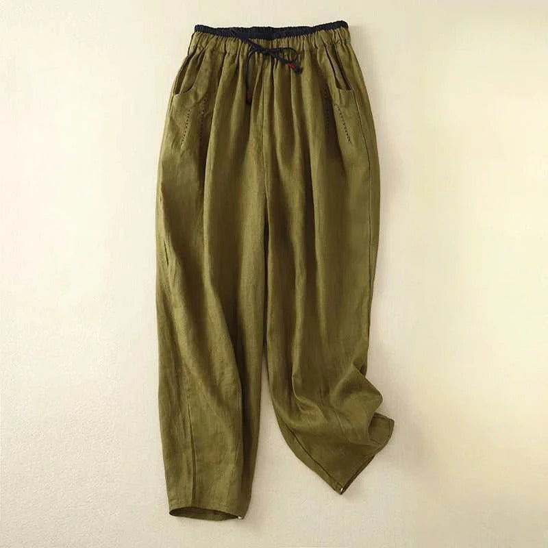 Marisol | Summer Trousers with Relaxed Fit and Lightweight Fabric