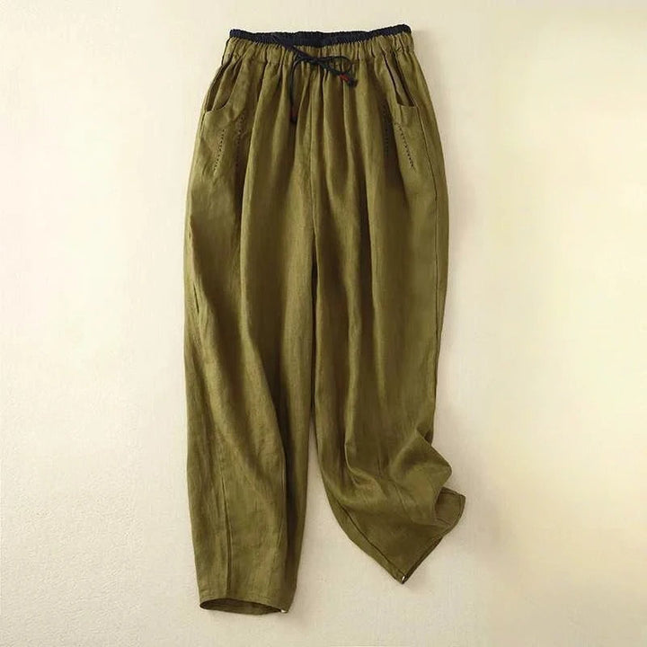 Marisol | Summer Trousers with Relaxed Fit and Lightweight Fabric