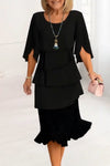 Annabelle | Women's Ruffle Tiered Midi Dress