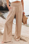 Kaia | Beach Trousers with Wide Legs and Lightweight Fabric