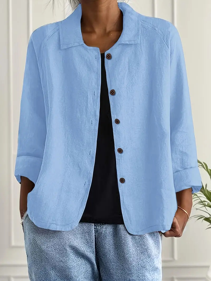 Calla | Classic Top with Lightweight Fabric and Versatile Design