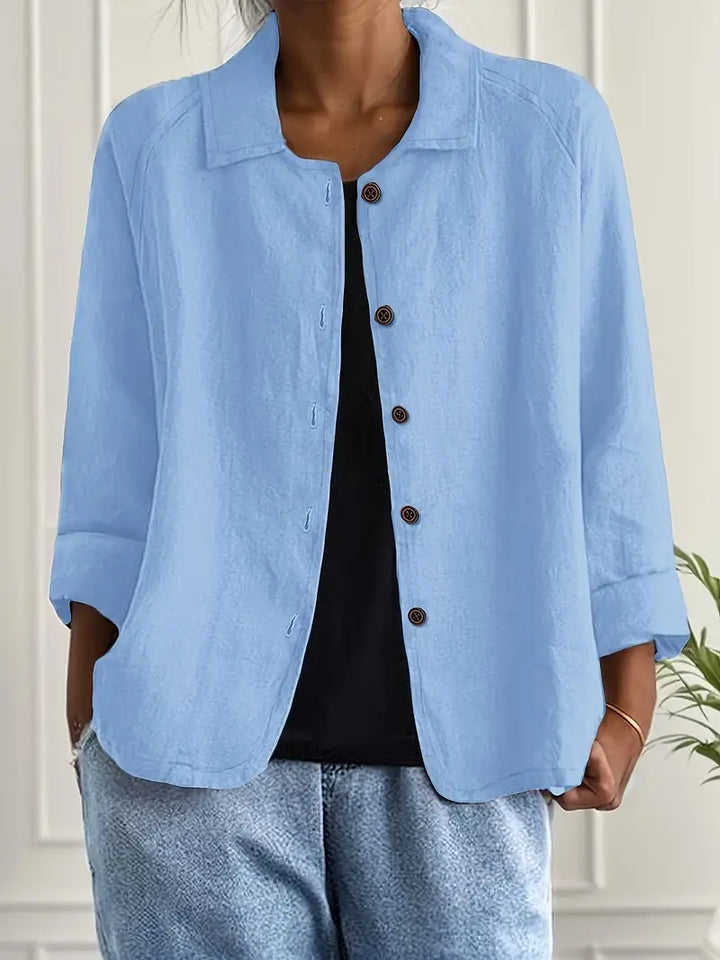 Calla | Classic Top with Lightweight Fabric and Versatile Design