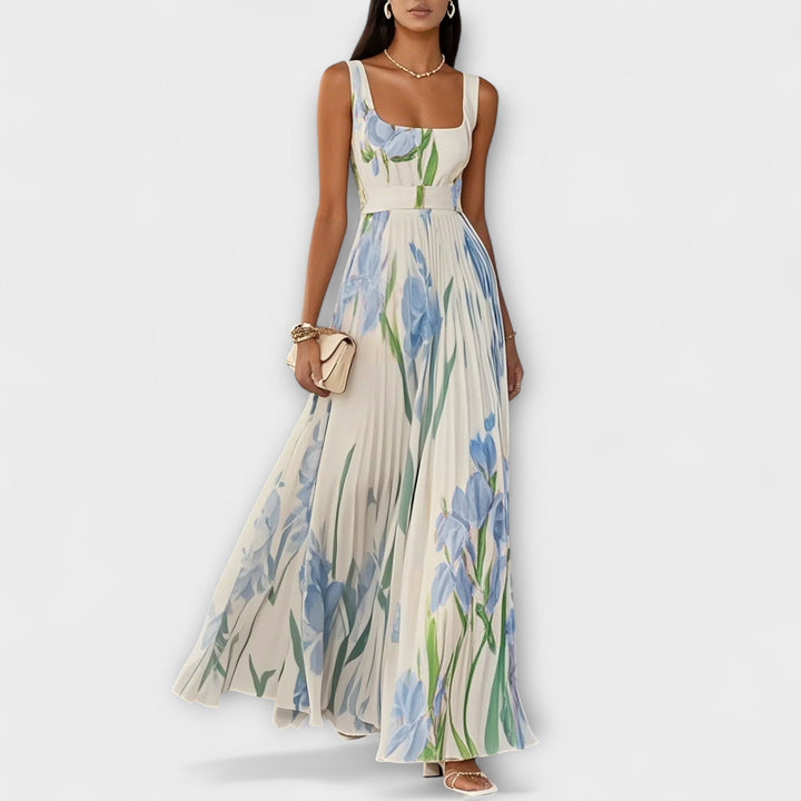 Versatile Floral Chiffon Prom Dress for Any Event