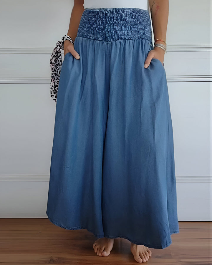 Nova | Trousers with Elasticated Waist and Relaxed Fit