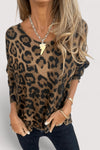 Cassidy |  Lightweight Top with Leopard Print and Breathable Fabric