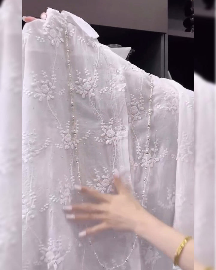 Merritt | Floral Shirt with Dropped Shoulders