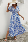 Emery | Women's Boho Beach Dress with V Neck and Flowy Design